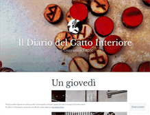 Tablet Screenshot of gattointeriore.com